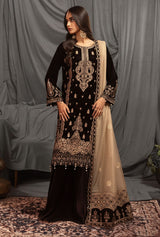 LNF-96 BROWN LUXURY VALVET