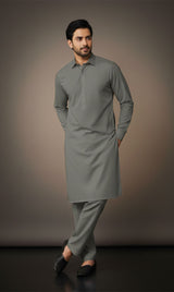 MNF 003 GREY MEN,S UNSTITCHED BLENDED FABRIC