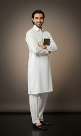 MNF 008 SOLITARY STAR MEN,S UNSTITCHED BLENDED FABRIC