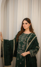 LNF-68-Bottle Green 3 Piece