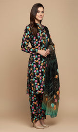 D# 10001 Cotton Cambric 3 Piece Unstitched