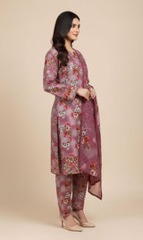 D# 10005 Cotton Cambric 3 Piece Unstitched