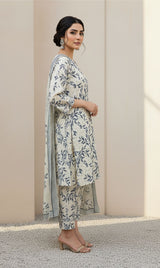 D# 10008 Cotton Cambric 3 Piece Unstitched