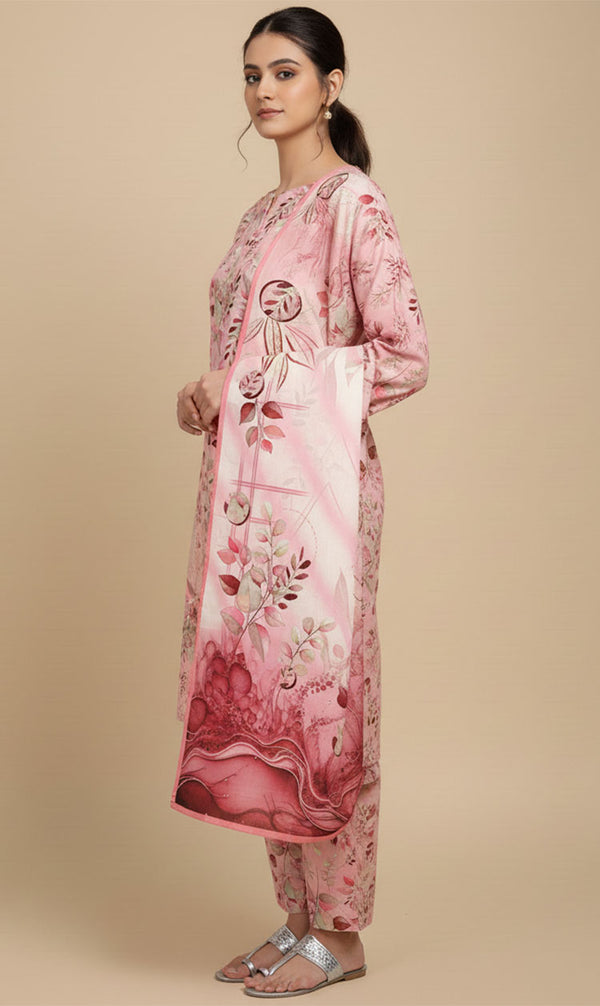 D# 10012 Cotton Cambric 3 Piece Unstitched