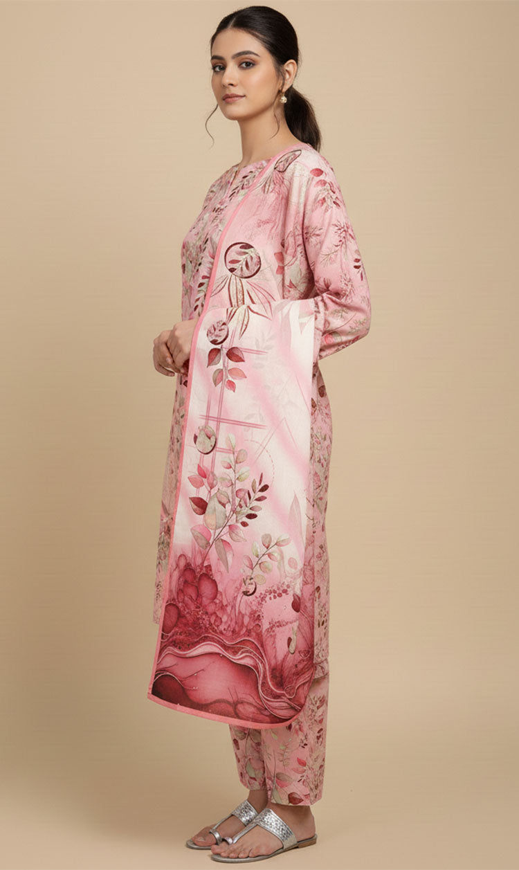 D# 10012 Cotton Cambric 3 Piece Unstitched