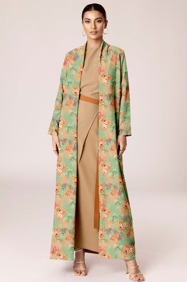 Digital jacquard embroidery Linen 220 | 2 PC Unstitched