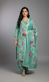 D# 2274-Digital Khaddar 3 Piece Unstitched
