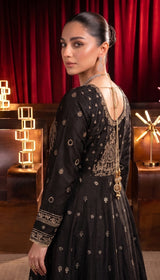 LNF-187 BLACK PISHWAS BRIDAL WEAR