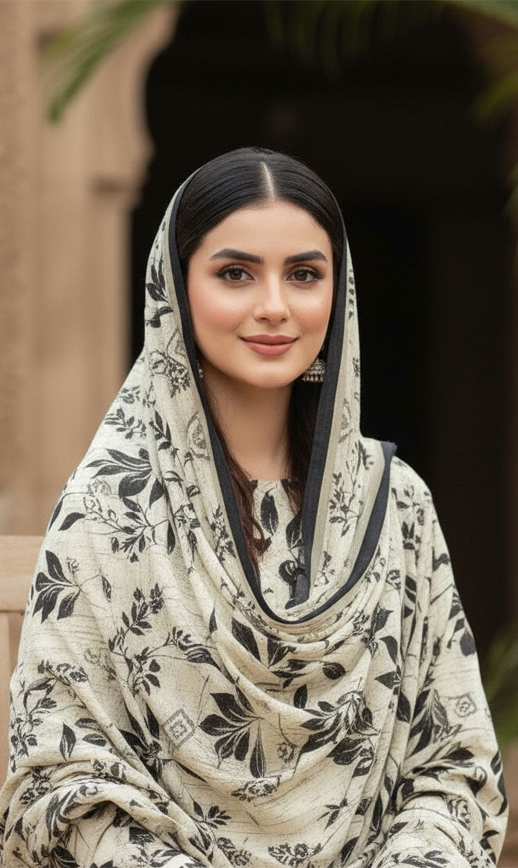 D#7060 DIGITAL CLASSIC LINEN 3PCS UNSTITCHED