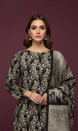 D#7065 DIGITAL CLASSIC LINEN 3PCS UNSTITCHED