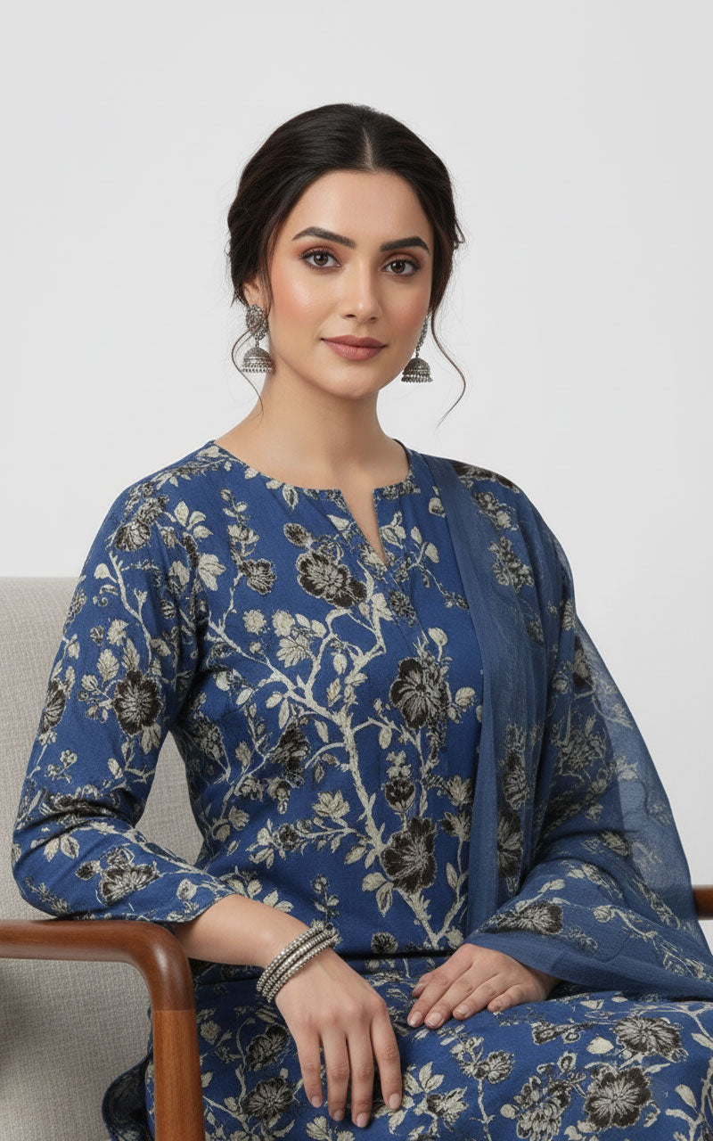 D# 8028 PRINTED BANA DORA 3 PCS UNSTITCHED