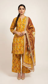 D# 8031 PRINTED BANA DORA 3 PCS UNSTITCHED