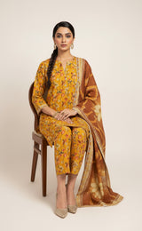 D# 8031 PRINTED BANA DORA 3 PCS UNSTITCHED