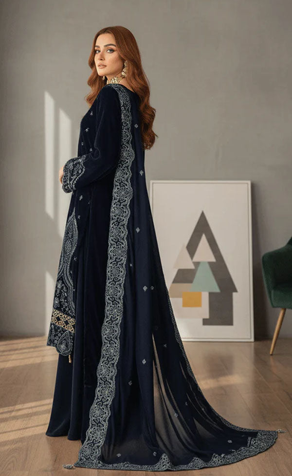 LNF-85 TEAL BLUE LUXURY VALVET