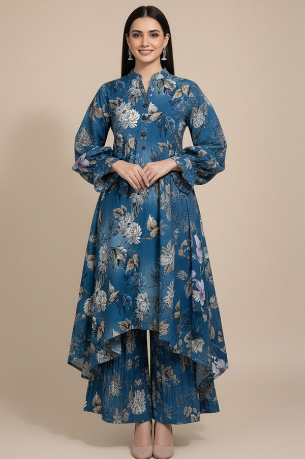 D # 01 PRINTED BANADORA 2 PCS SHIRT & TROUSER