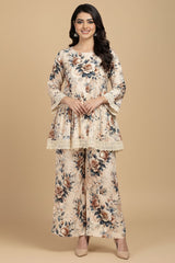D # 05 PRINTED BANADORA 2 PCS SHIRT & TROUSER