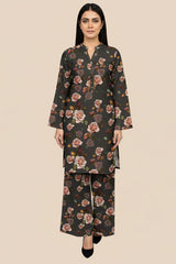 D # 08 PRINTED BANADORA 2 PCS SHIRT & TROUSER