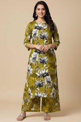 D # 09 PRINTED BANADORA 2 PCS SHIRT & TROUSER