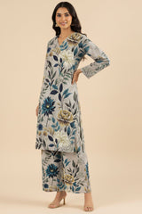 D # 10 PRINTED BANADORA 2 PCS SHIRT & TROUSER