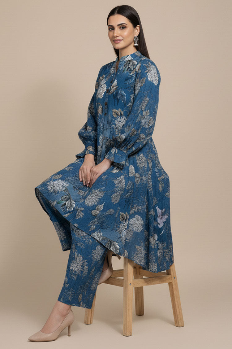 D # 01 PRINTED BANADORA 2 PCS SHIRT & TROUSER