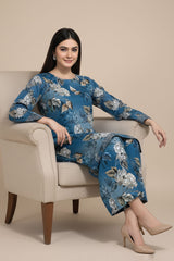 D # 01 PRINTED BANADORA 2 PCS SHIRT & TROUSER