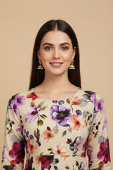 D # 02 PRINTED BANADORA 2 PCS SHIRT & TROUSER