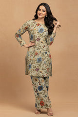 D # 06 PRINTED BANADORA 2 PCS SHIRT & TROUSER