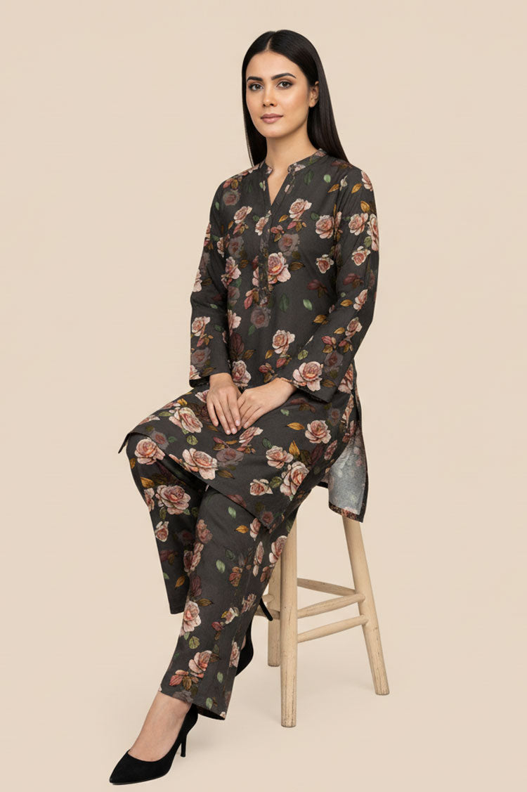 D # 08 PRINTED BANADORA 2 PCS SHIRT & TROUSER
