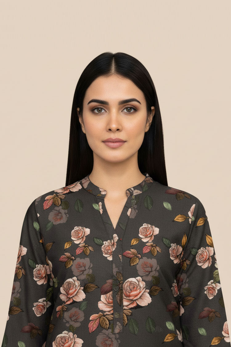 D # 08 PRINTED BANADORA 2 PCS SHIRT & TROUSER