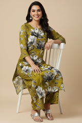 D # 09 PRINTED BANADORA 2 PCS SHIRT & TROUSER