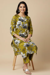 D # 09 PRINTED BANADORA 2 PCS SHIRT & TROUSER