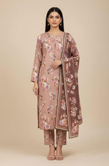 D#7052 DIGITAL CLASSIC LINEN 3PCS UNSTITCHED