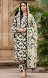 D#7060 DIGITAL CLASSIC LINEN 3PCS UNSTITCHED