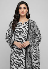 D# 8036 PRINTED BANA DORA 3 PCS UNSTITCHED