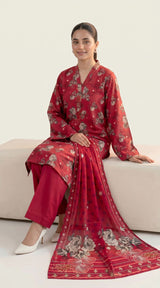 D# 4014 Banadora Lawn 3 Pcs Unstitched