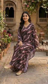 D # 503 MAROON KAFTAN