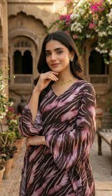 D # 503 MAROON KAFTAN