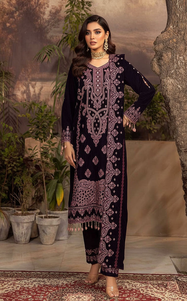 LNF-91 MAJANTA LUXURY VALVET
