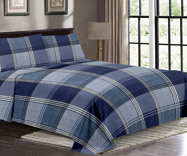 LBS-25974-KING BED SHEET SET T-150