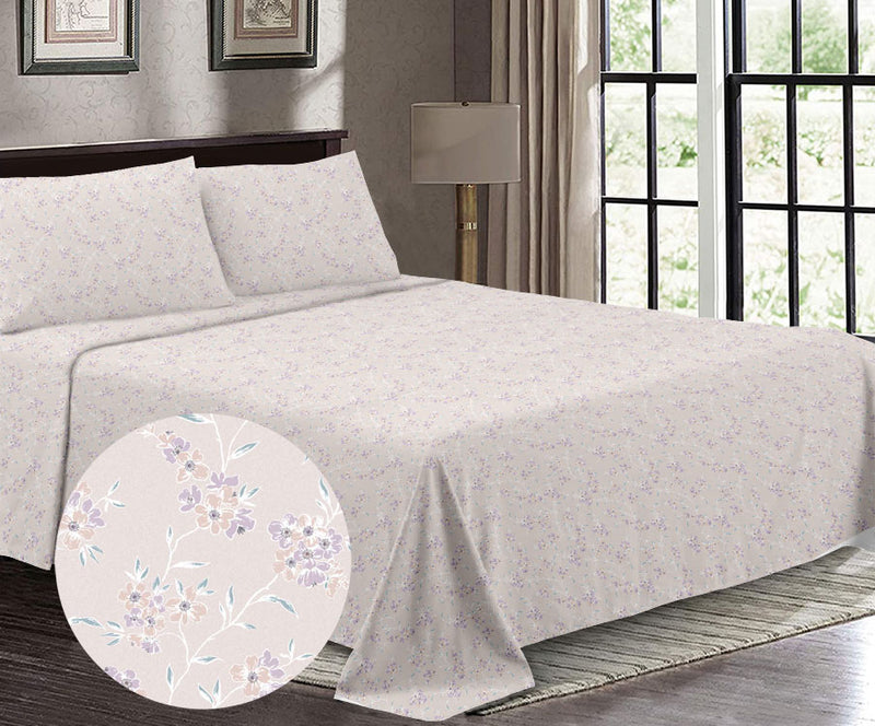 LBS-6261-KING BED SHEET SET T-150