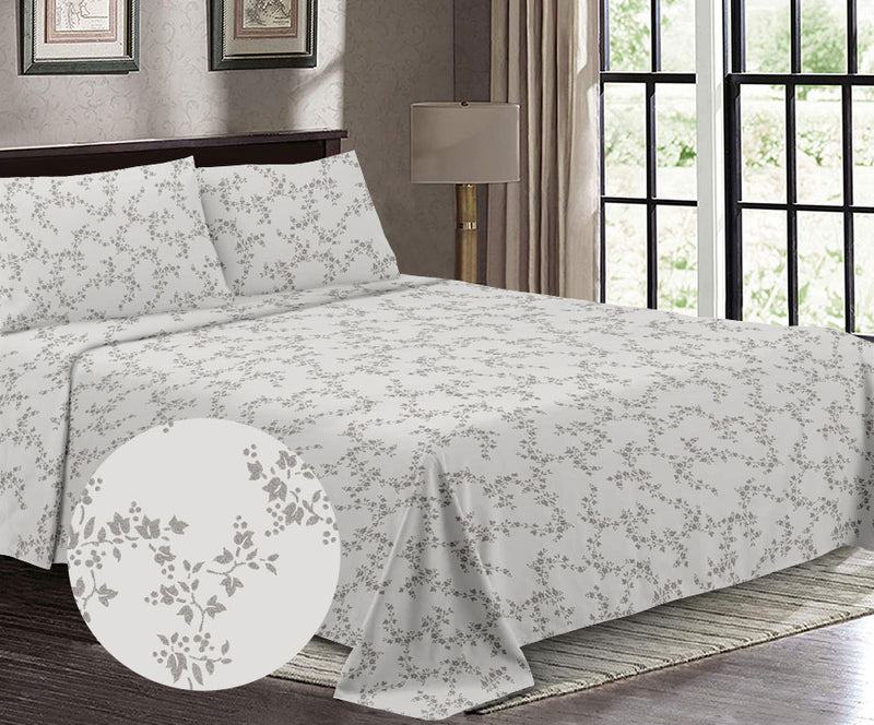 LBS-6269-KING BED SHEET SET T-150