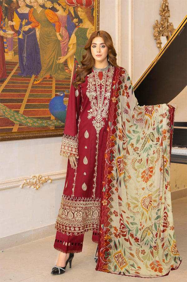 LN-03 MAROON 3PIECE