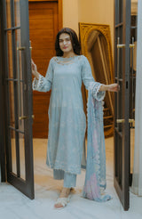 LNF-08-SKY BLUE 3 Piece