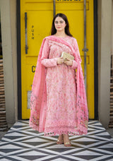LN-09 BLUSH PINK 2 Piece Unstitched Shirt & Trouser