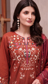 LNF-216 BURNT ORANGE 3 PCS