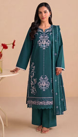 LNF-219 TEAL GREEN 3 PCS
