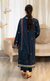 LNF-23-NAVY BLUE 3 Piece