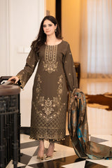 LNF-42-MEHNDI 3 Piece