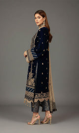 LNF-112 BLUE LUXURY VALVET