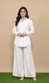 LNF-117 OFF WHITE RTW EMBROIDERED SILK